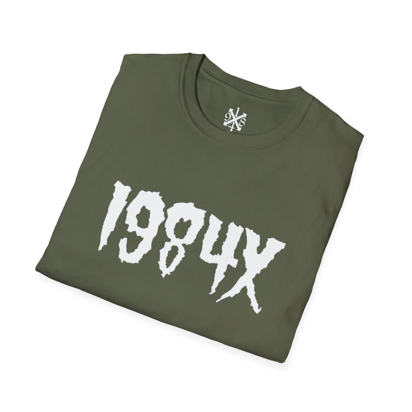 1994x Distressed Outline Tee — Vintage Retro Graphic T-Shirt