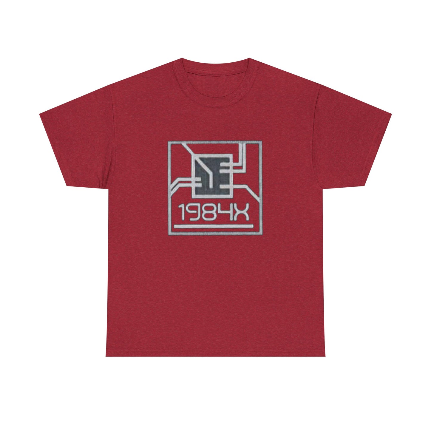 Retro Tech Unisex Heavy Cotton Tee - 1984 Design