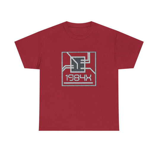 Retro Tech Unisex Heavy Cotton Tee - 1984 Design