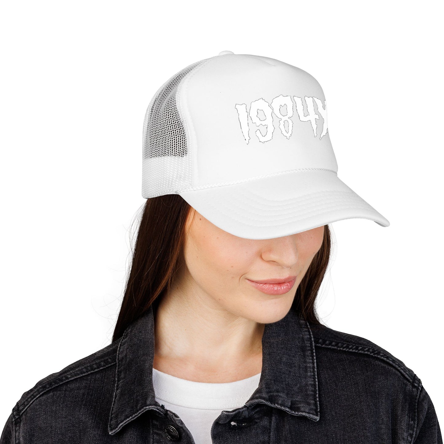 1984x Trucker Hat — Retro Grunge Foam Mesh Cap