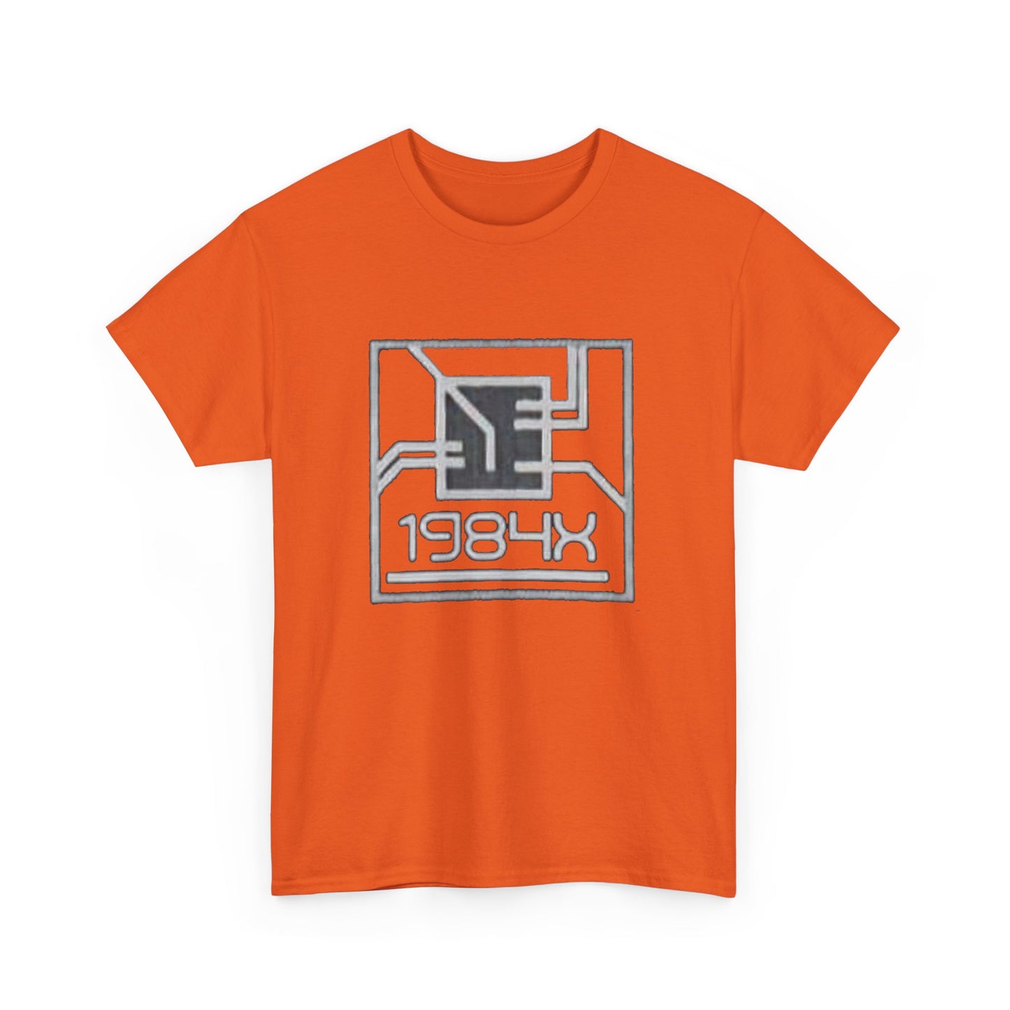 Retro Tech Unisex Heavy Cotton Tee - 1984 Design