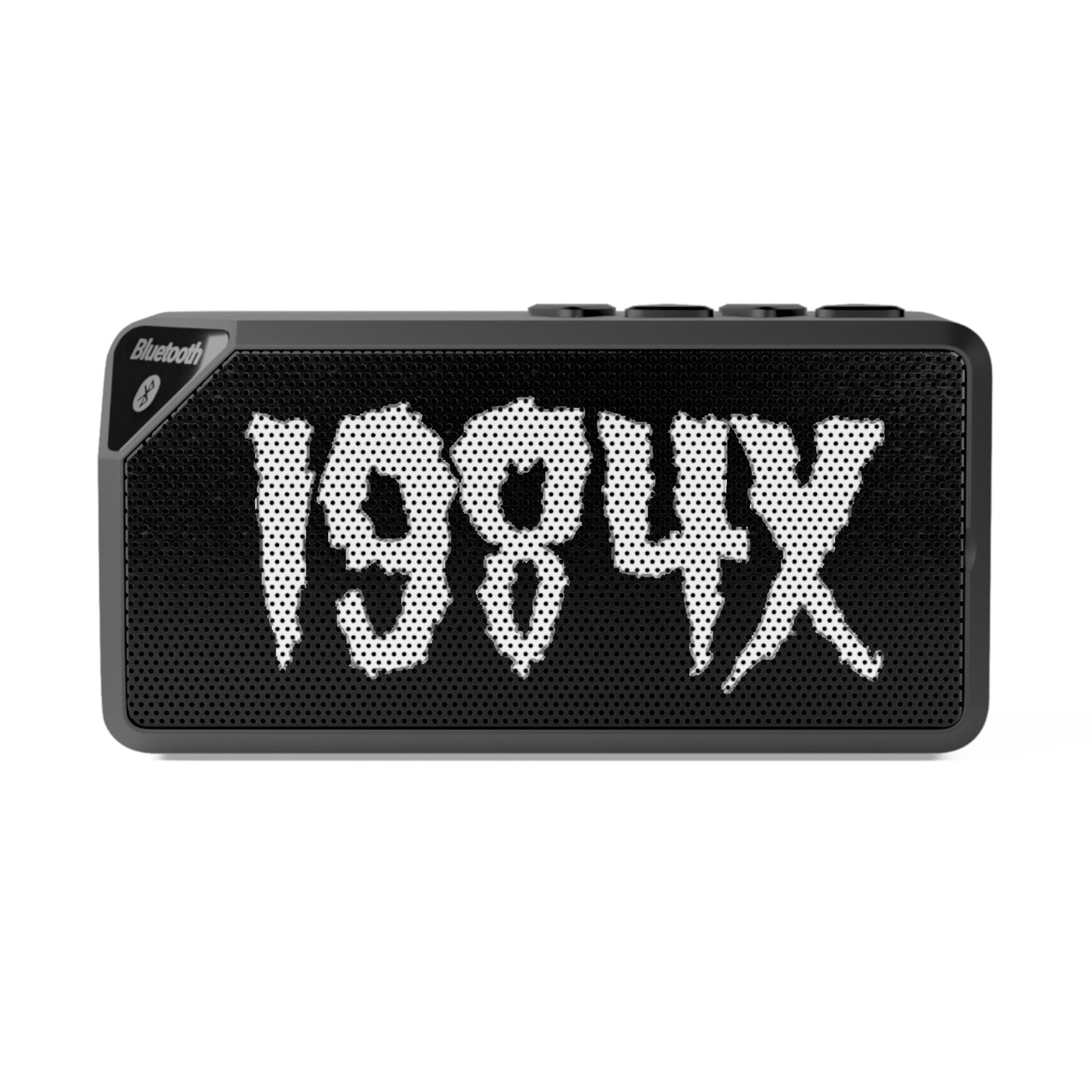 1984x Bluetooth Speaker — Retro Grunge Portable Wireless Speaker