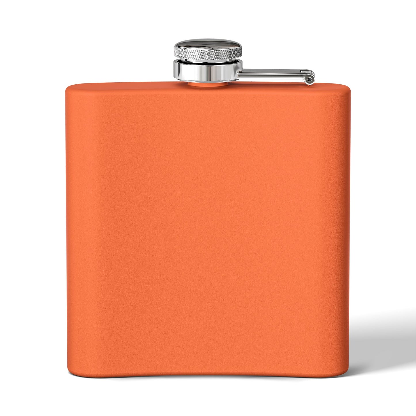 Engraved Stainless Steel Flask - Personalized 6oz Hip Flask for Men and Women