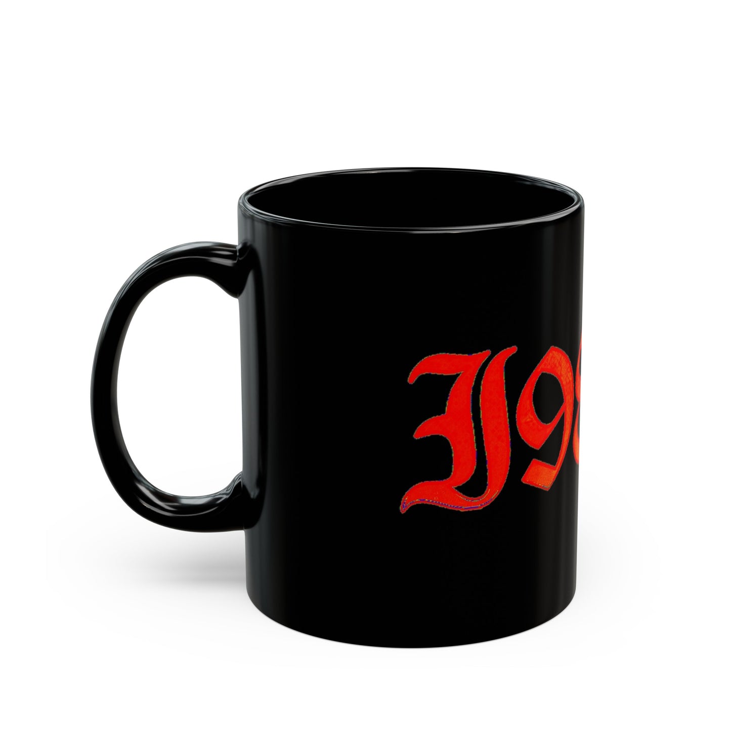 11oz Black Mug