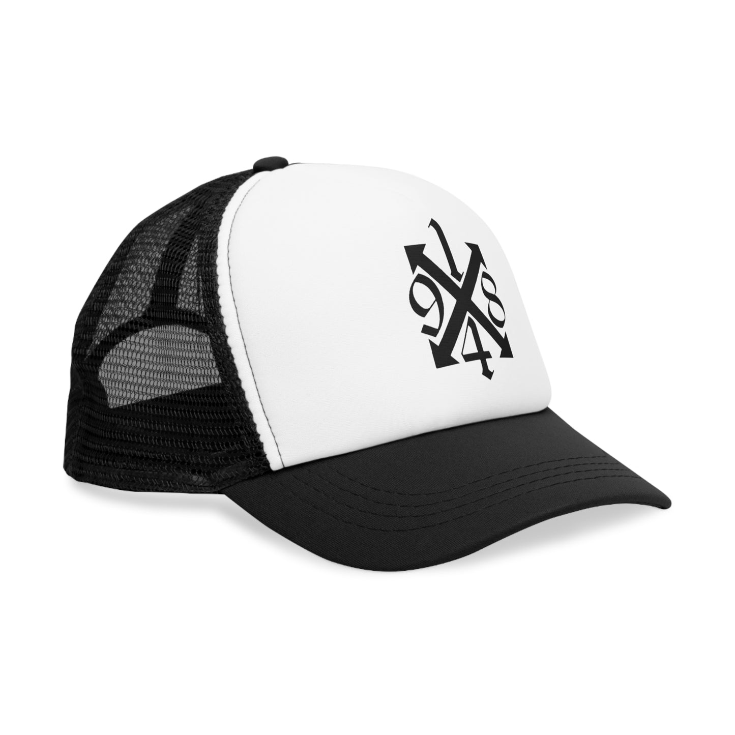 Vintage-Style Mesh Cap with Unique Design