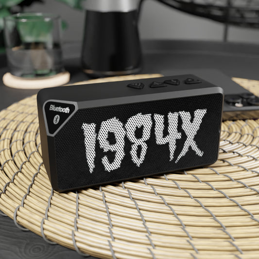 1984x Bluetooth Speaker — Retro Grunge Portable Wireless Speaker