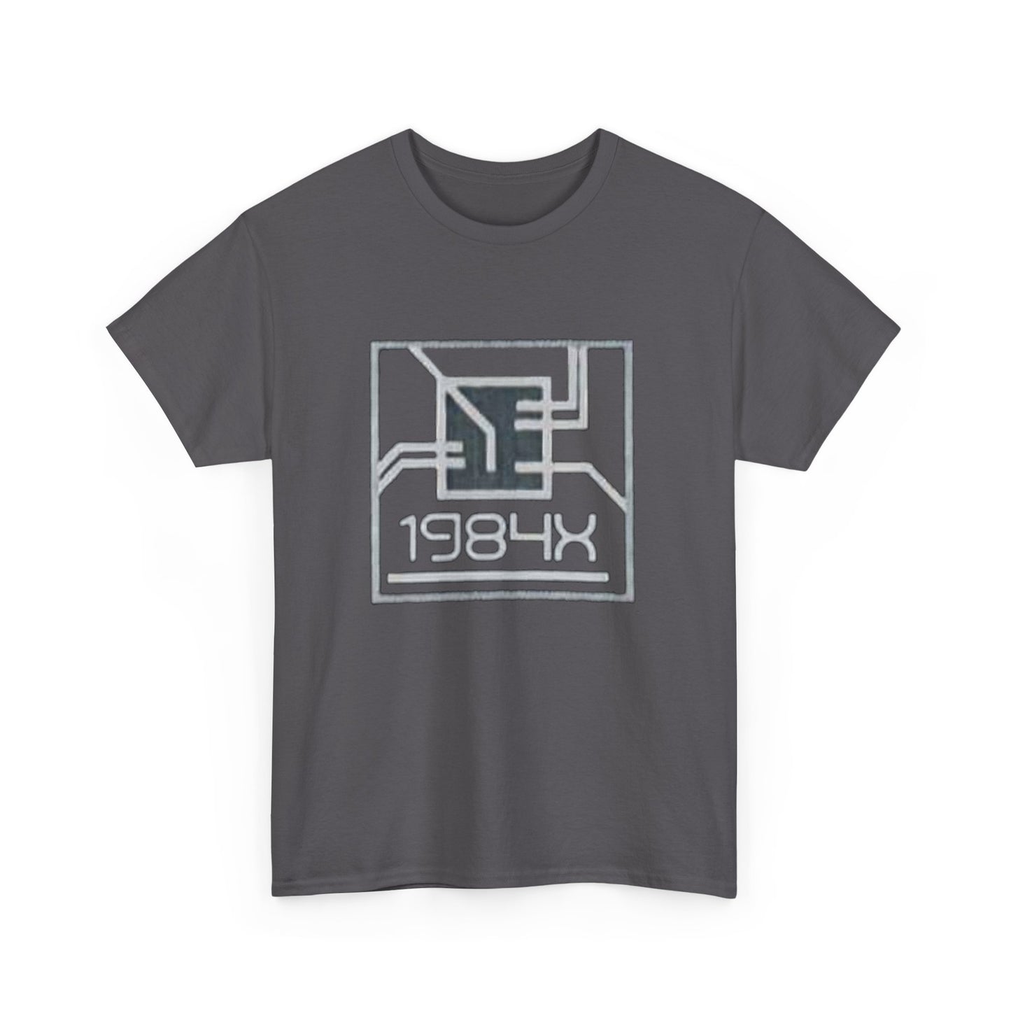 Retro Tech Unisex Heavy Cotton Tee - 1984 Design