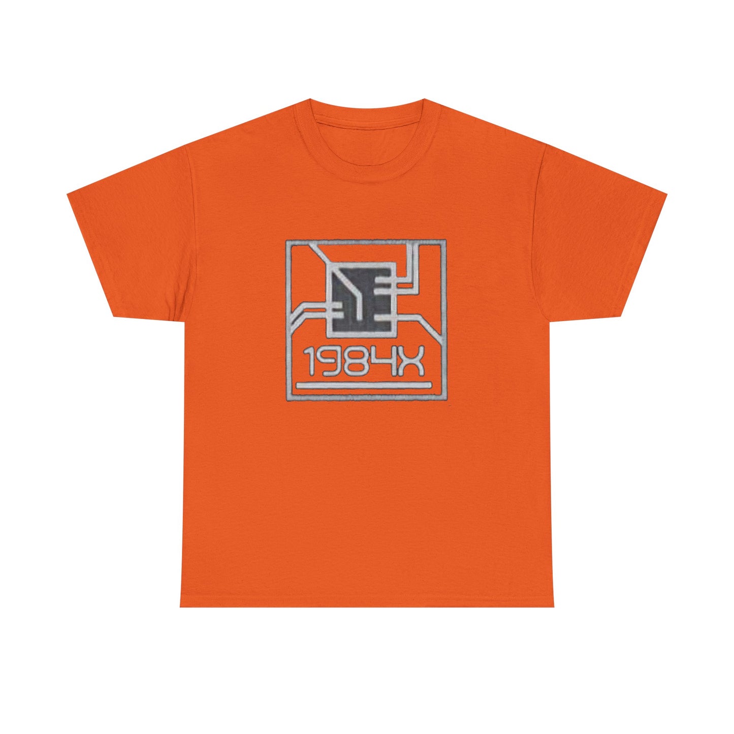 Retro Tech Unisex Heavy Cotton Tee - 1984 Design