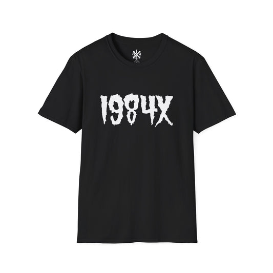 1994x Distressed Outline Tee — Vintage Retro Graphic T-Shirt