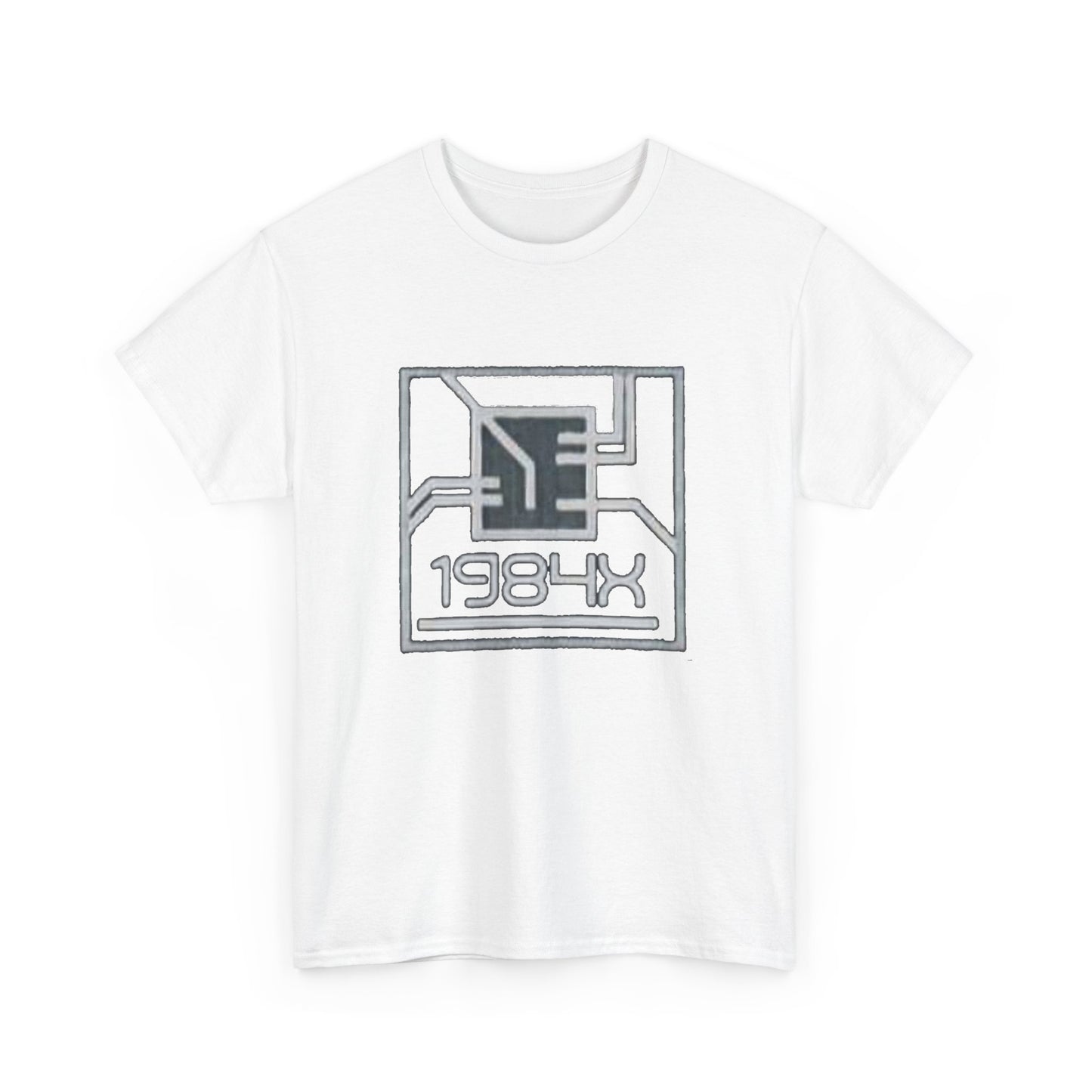 Retro Tech Unisex Heavy Cotton Tee - 1984 Design