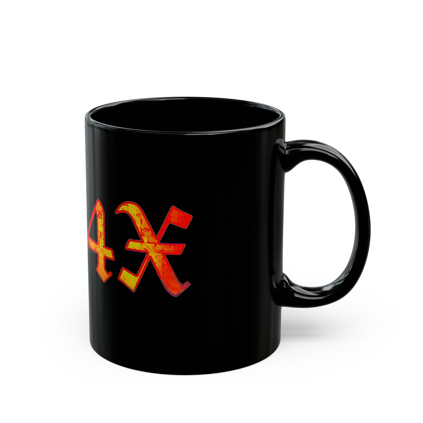 11oz Black Mug