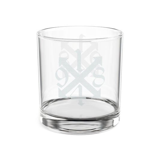 Engraved 10.5oz Whiskey Glass – Celtic Knot Monogram Rocks Glass