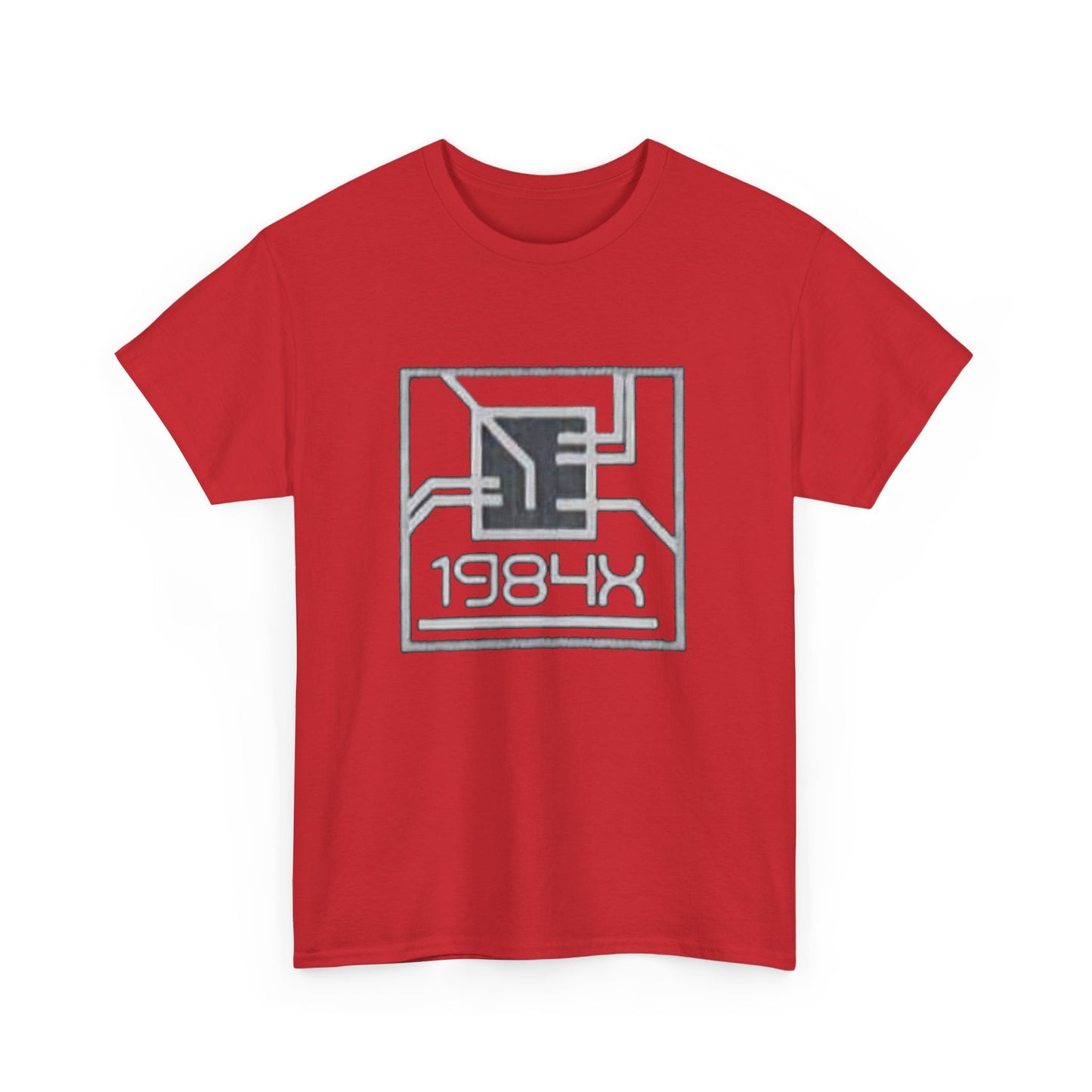 Retro Tech Unisex Heavy Cotton Tee - 1984 Design