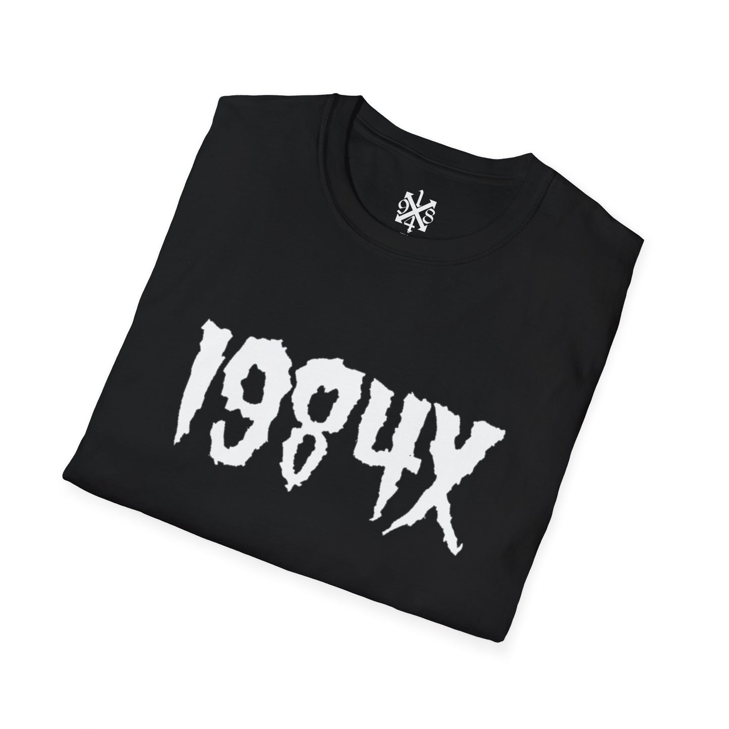 1994x Distressed Outline Tee — Vintage Retro Graphic T-Shirt