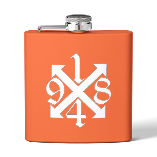 Copy of Engraved Stainless Steel Flask - Personalized 6oz Hip Flask for Men and Women